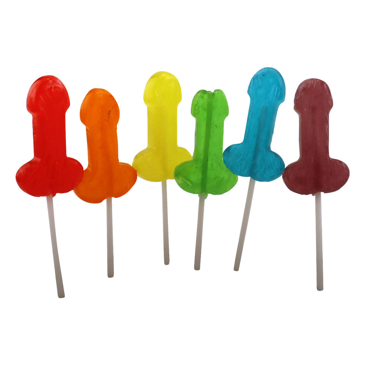 6 Flavor Rainbow Dick Suckers