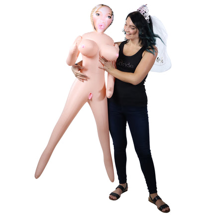Cheap Date Blowup Doll - Busty