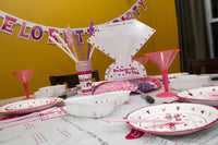 Bachelorette Party Letter Banner In Use