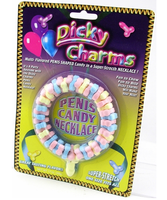 Dicky Charms - Penis Candy Necklace -Packaging