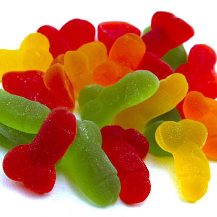 Gummy Penis Candy - Four Fruity Flavors
