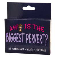 Who Is the Biggest Pervert Card Game Box Front