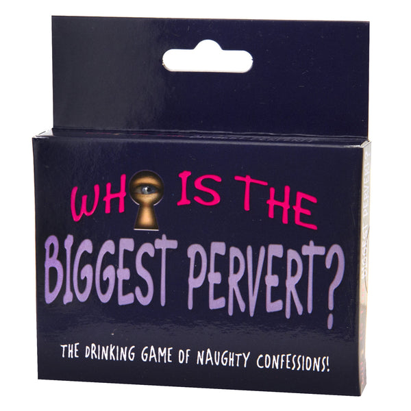 Who's The Biggest Pervert Adult Drinking Card Game - Naughty Party Game For 18+ Groups - View #9