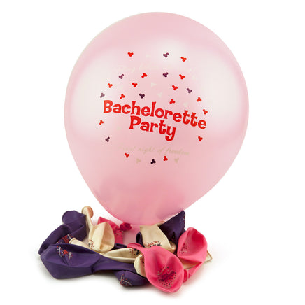 Pink and Purple Bachelorette Party Balloons - Pink Balloon