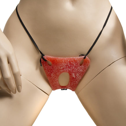 Edible Crotchless Gummy Underwear for Him Front View