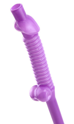 Giant Penis Straws - One Purple Straw