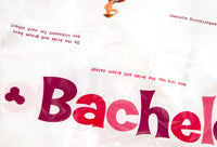 Bachelorette Party Activity Tablecloth Close Up