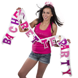 Bachelorette Party Letter Banner 