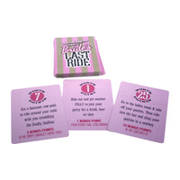The Bachelorette's Last Ride Game - Brown - Example Cards