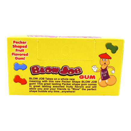 Blow Job Gum Box Rear View