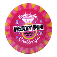 Bride-to-Be Party Pin Wearable Game