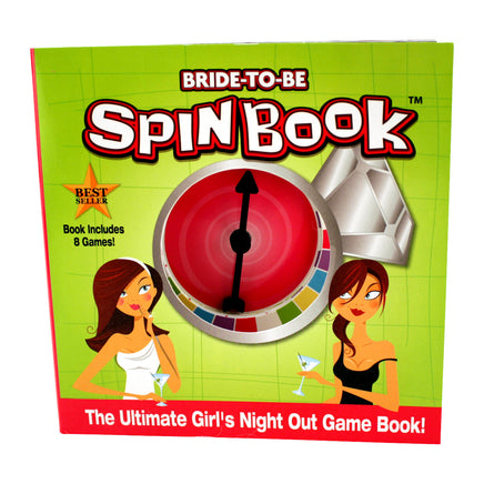 Bride-to-Be Spin Book - Tons of Wild Games!
