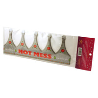 Fun Crowns for the Bachelorette & Guests - "Hot Mess" Crown