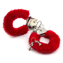 Furry Handcuffs - Hand Cuffs With A Little Fur