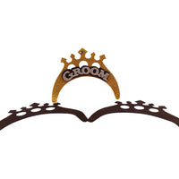 Groom Crown Set - Comes with Five Crowns