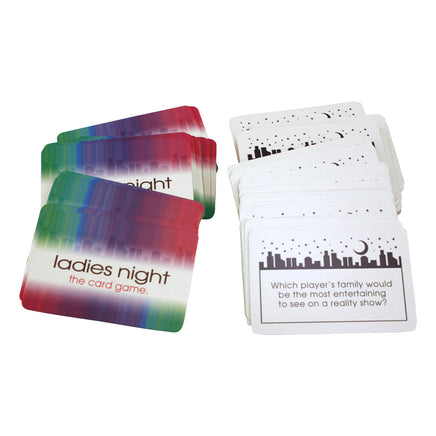 Ladies Night Card Game - Example Cards