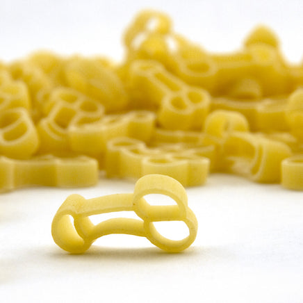 Mac-A-Weenie And Cheese Noodle Close Up