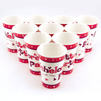 Pink and Purple Penis Cups - Ten per Pack