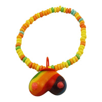 Rainbow Boobie Candy Necklace - Bachelorette.com Bachelorette Party Supplies