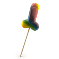 Rainbow Penis Lollipop Standing Tall