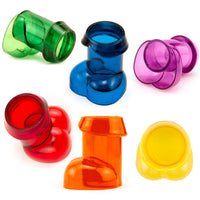 Rainbow Penis Shot Glasses - Bright and Bold Colors