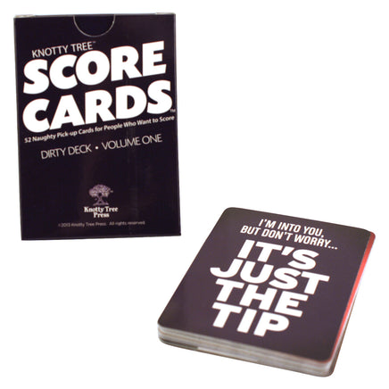Score Cards - It's Just the Tip