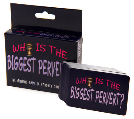 Who Is the Biggest Pervert Card Game